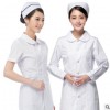 护士服短袖夏款长袖药店工作服圆领医生服白色夏装