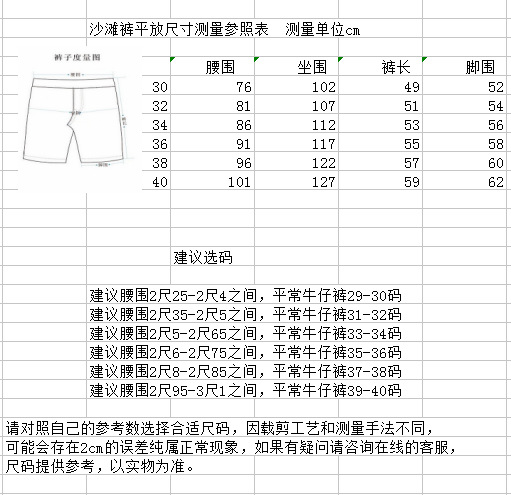 1西装头尺寸表