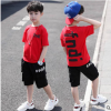 童装男童夏装套装2019新款韩版中大童休闲运动中裤儿童夏季短袖两