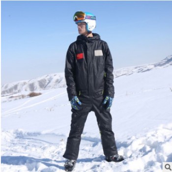 单板双板滑雪服冬奥会户外连体滑雪套装防风防水保暖可团体定制