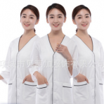 白大褂皮肤管理韩国美容院纹绣美容服定制logo半永久美容师工作服