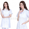 女款白大褂短袖医生服实验室学生医师护士隔离工作服专业医护装