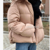2020冬季新款宽松收摆韩版连帽可拆卸女短款羽绒服