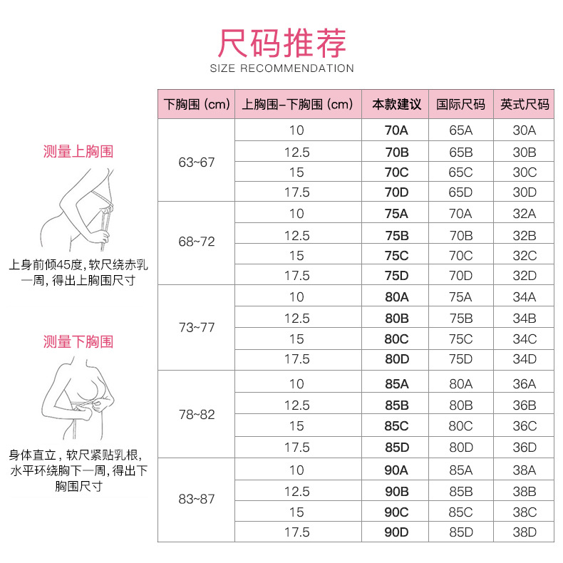 旧款尺码表