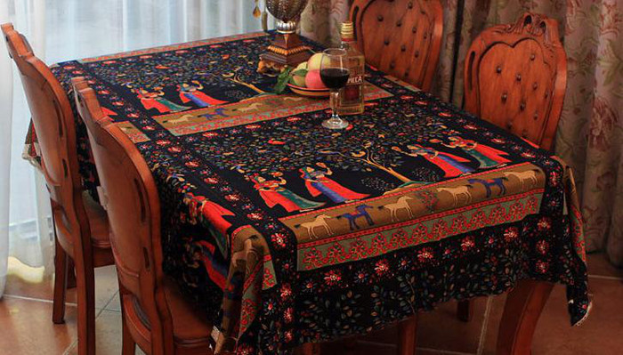 民族风桌布,棉麻桌布,家用桌布,民族风家用桌布,**棉麻民族