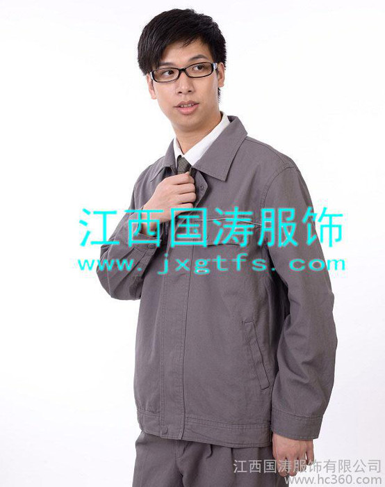 2014新款**现货批发批量定制春秋工作服全棉