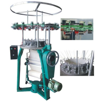 QJT-WD-445棉纱网袋机厂家 针织机械 塑料水果网套机定做质保一年
