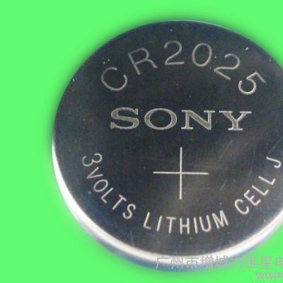 供应索尼SonyCR2025纽扣电池，锂锰电池