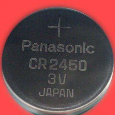 原装进口Panasonic松下CR2477一次性纽扣电池