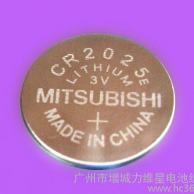 供应三菱MitsubishiCR2025纽扣电池，锂锰电池