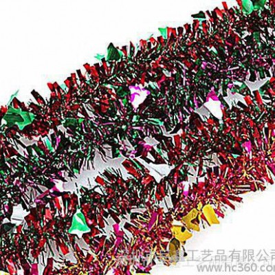 厂家低价直销2M PVC防火棉纱条  圣诞装饰、气氛布置必备选择