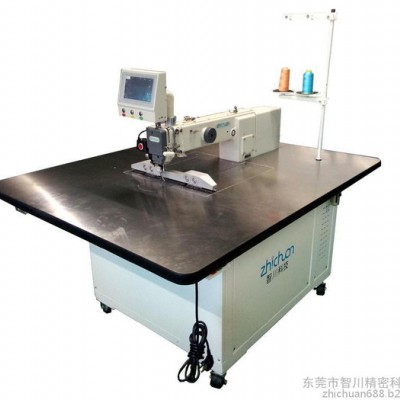 全自动服装模板缝纫机|智川科技S400模板机|服装羽绒服生产专业机器