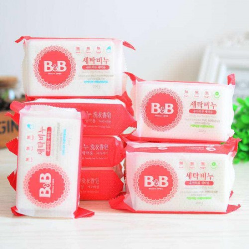 韩国保宁BB皂价格表批发婴儿皂香草槐花味内衣皂一件代发