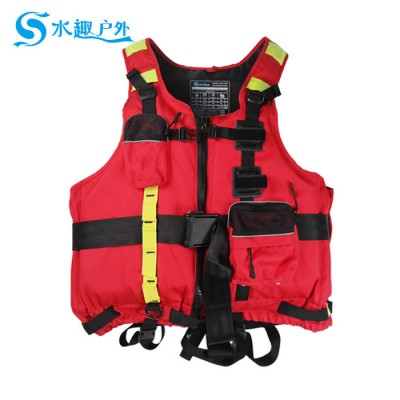 水趣 RS02水域救援救生衣研发、生产、销售 大浮力PVC材质浮力马甲工厂