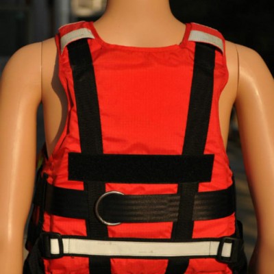 shakoo专业救援性救生衣救援队危险水上运动专用 马甲冲锋救生衣