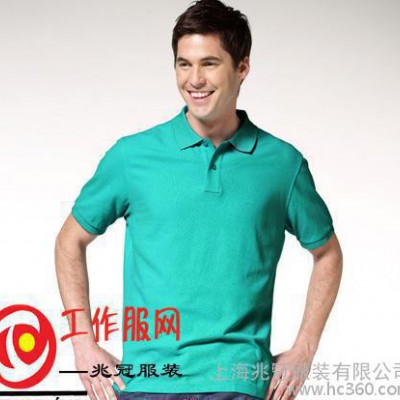 上海专业定做polo衫，男士翻领polo衫、t恤衫订做