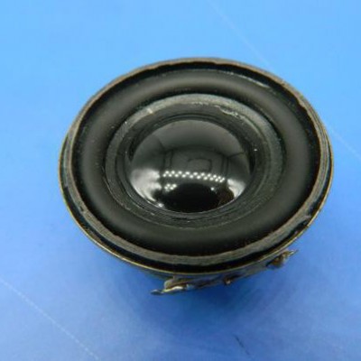 40mm音响喇叭商扬声器40mm-H20MMPU边黑亮帽黑蚕丝喇叭