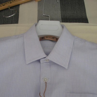 生产** 纯棉男士短袖衬衣商务衬衫 老粗布纯手工制作