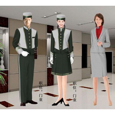 苏州服务员工作服、酒店装、餐饮连锁店服装设计供应商