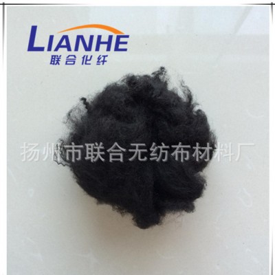 【联合化纤】-黑色涤纶中化纤-高强力，环锭纺32S专用