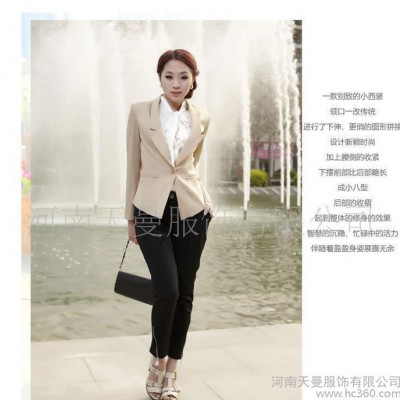 春装新品2011外套时尚商务长袖修身 一粒扣职业小西装女T265