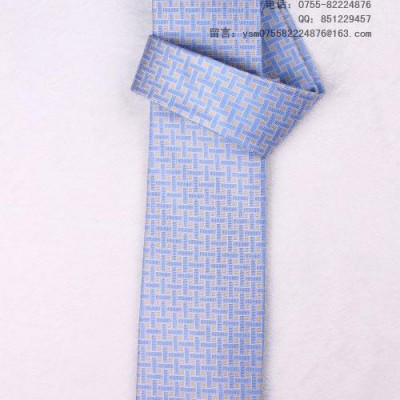 【商务男士领带】真丝提花个性领带，经典男士领带