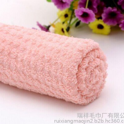 纯棉毛巾**提花素色毛巾地摊超市货源广告礼品洗浴毛巾