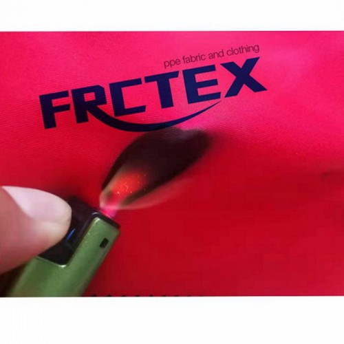 FRCTEX 现货全棉直贡缎阻燃面料 16cal的阻燃布阻燃工装专用防火布 手感舒适图2