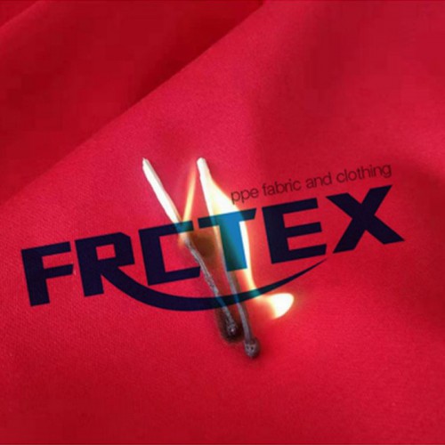 FRCTEX 现货全棉直贡缎阻燃面料 16cal的阻燃布阻燃工装专用防火布 手感舒适图3