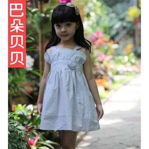 2014新款  吊带韩国外贸童裙 可爱公主风韩国外贸童裙