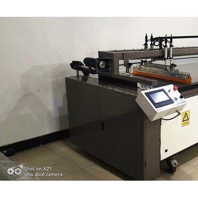 精度QZ-200 无纺布印刷机 新图气动防手工对联印刷机  春联印刷机