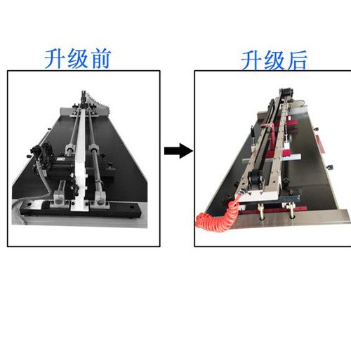 精度JD-ZD300导轨升级版自动对联、纸箱、无纺布、宣纸丝网印刷机图3