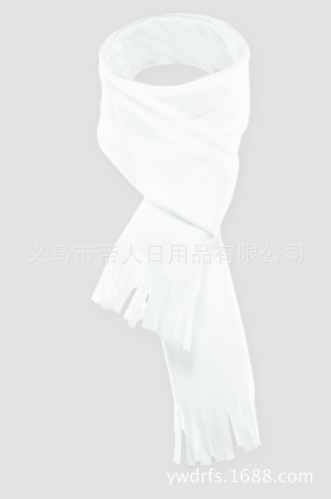 白色围巾1