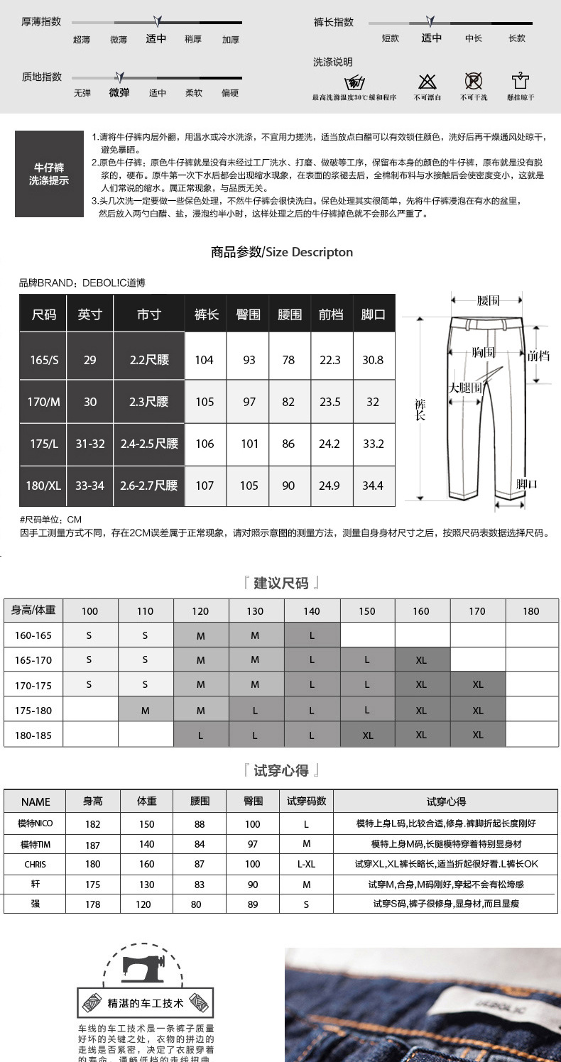 东莞通盈纺织制衣有限公司牛仔裤21115272003